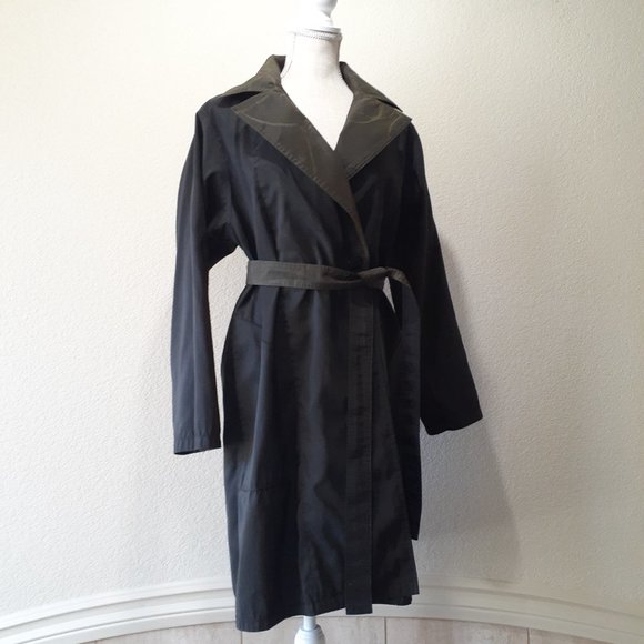 MYCRA PAC Reversible Trench Coat - Picture 1 of 16